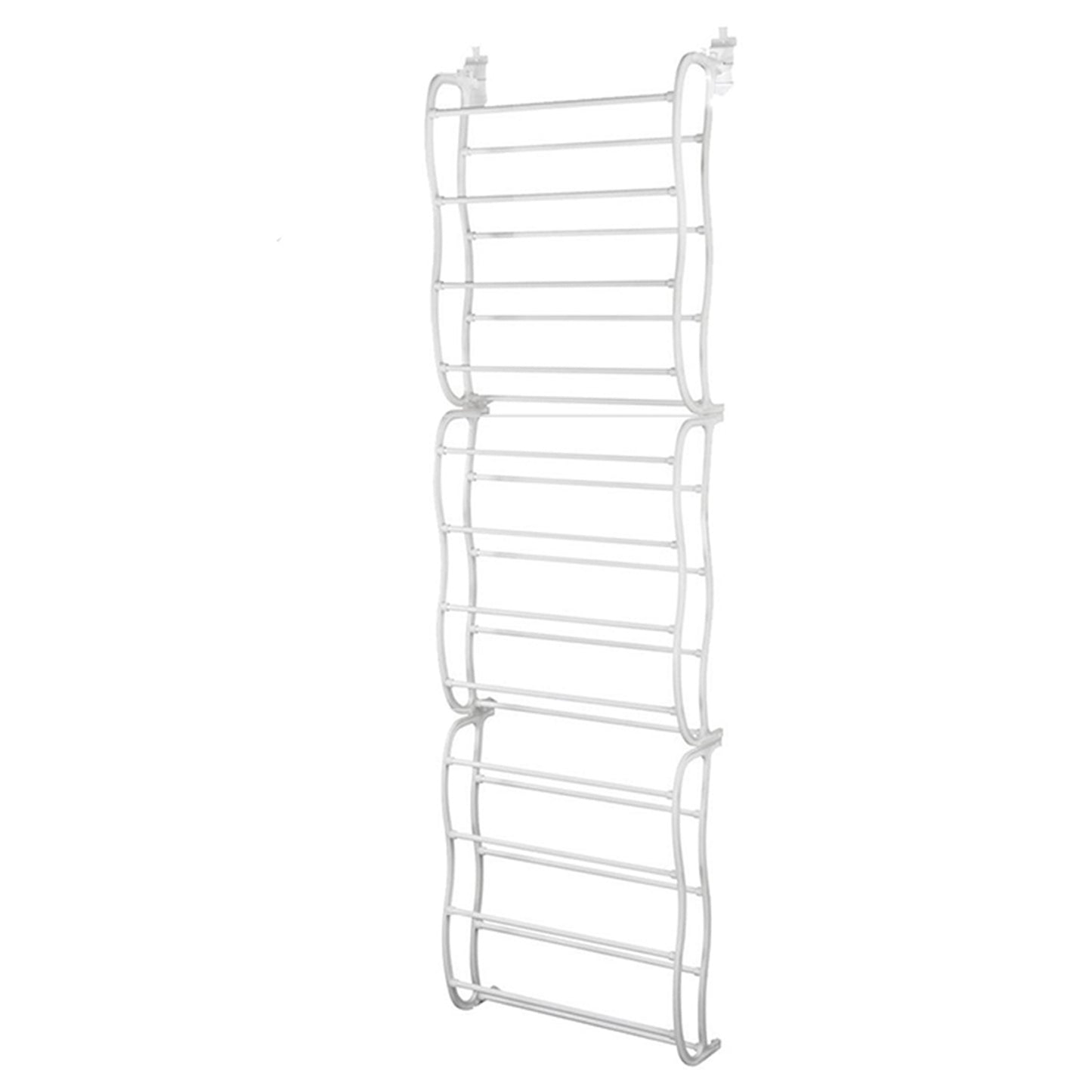 Over - the - Door Shoe Rack - 36 Pair Storage Organizer